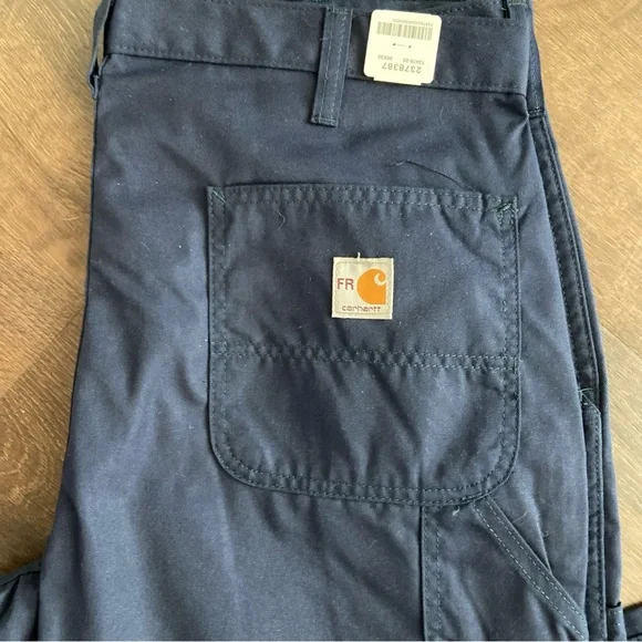 Carhartt FR Work Pants 73478-20 Arc Flash CAT2 ATPV 10 Navy 36x32